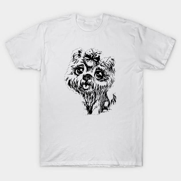 Yorkshire terrier T-Shirt by Nimmersatt